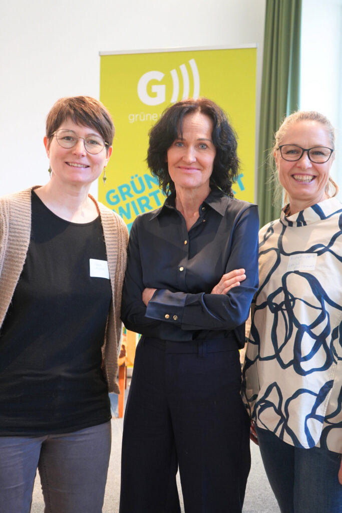 Maria Lackner, Eva Glawischnig, Alexandra Fiedler-Lehmann
