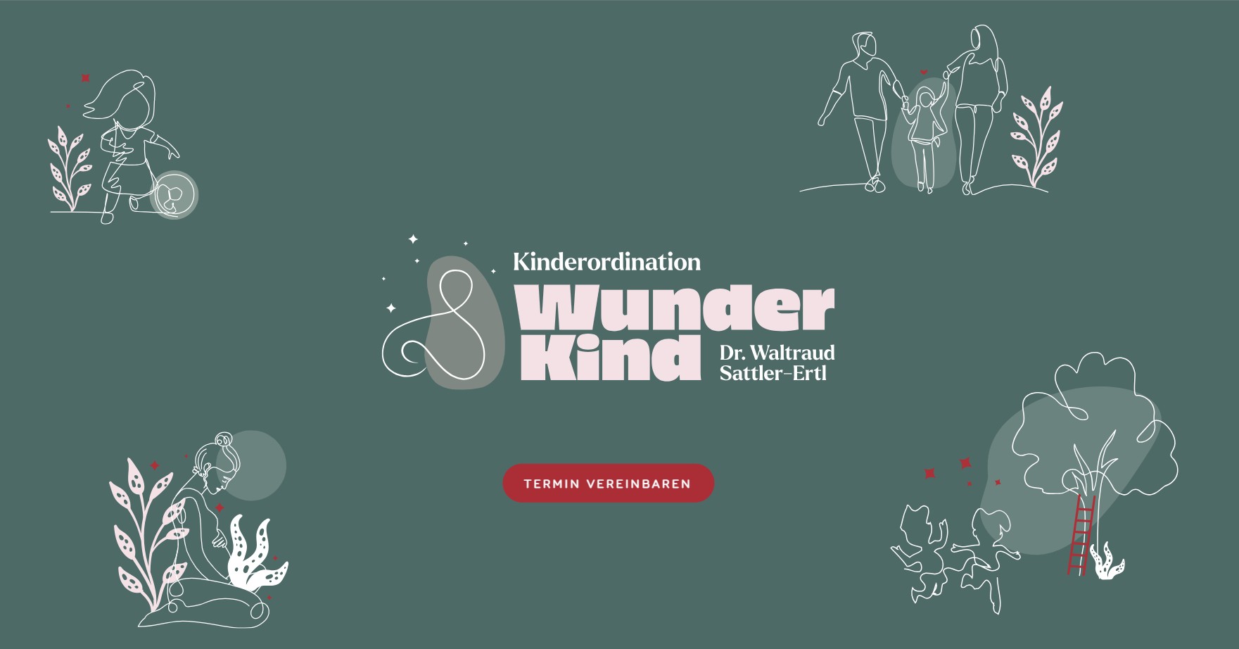 Startseite der Kinderordination Wunderkind